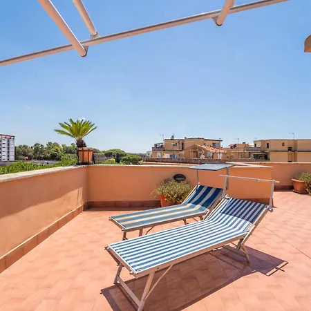 La Terrasse, Penthouse In Monteverde Apartment Rome